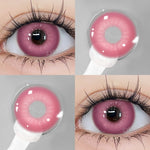 Eyeshare Softlens Cosplay Big Eyes 14.5mm Blue Pink Red 1 Pasang Softlens Mata Anime Halloween