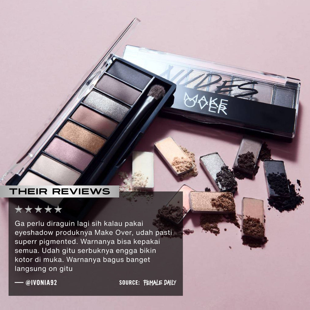 MAKE OVER Eye Shadow Palette 10 g - Eye Shadow Palette