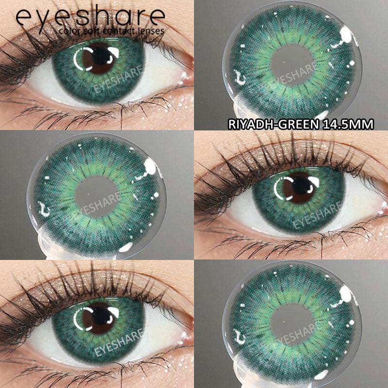 Eyeshare Softlens 14.2mm 1Pasang MELBOURNE Brown Lensa Kontak Mata Korea