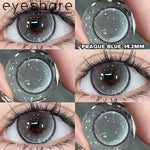 Eyeshare Softlens Purple Gray Brown 14.2mm 1Pasang Lensa Kontak Soft Softlen Cosplay