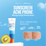 [SPECIAL 11.11] Emina Sunscreen All Series - Sun Battle Bright Glow SPF 35, Sun Battle SPF 50, Sunscreen UV Gel - Melindungi dari Sinar UV, Teruji In-Vivo, No-Whitecast, No-Comedogenic, Hydrating, Non-Acnegenic, Melembapkan, Mencerahkan, Cocok untuk Semua