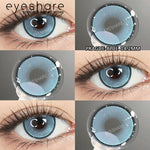 Eyeshare Softlens 14.2mm 1Pasang MELBOURNE Brown Lensa Kontak Mata Korea