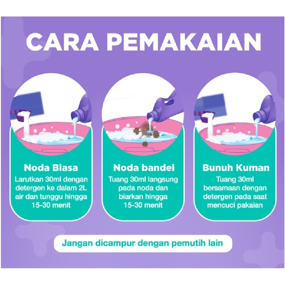 Proclin Penghilang Noda Plus Sachet SET ISI 2