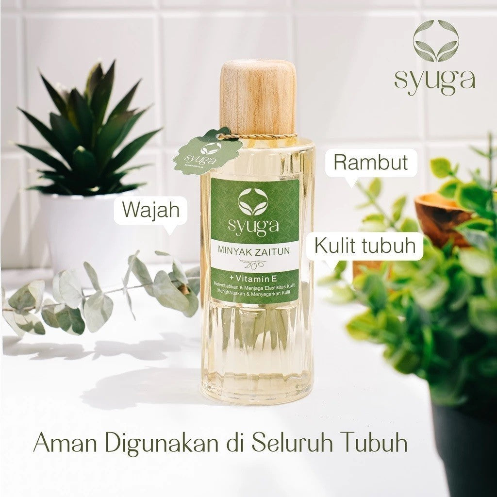 SYUGA Minyak Zaitun 150ML | 250ML | Jojoba | Argan | VCO 150ml