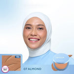 Wardah Lightening Powder Foundation Light Feel 12 g - Bedak Padat | Merah Jingga Official