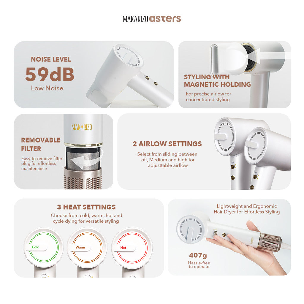 [EXTRA GIFT] The Sleek Set by Makarizo Asters