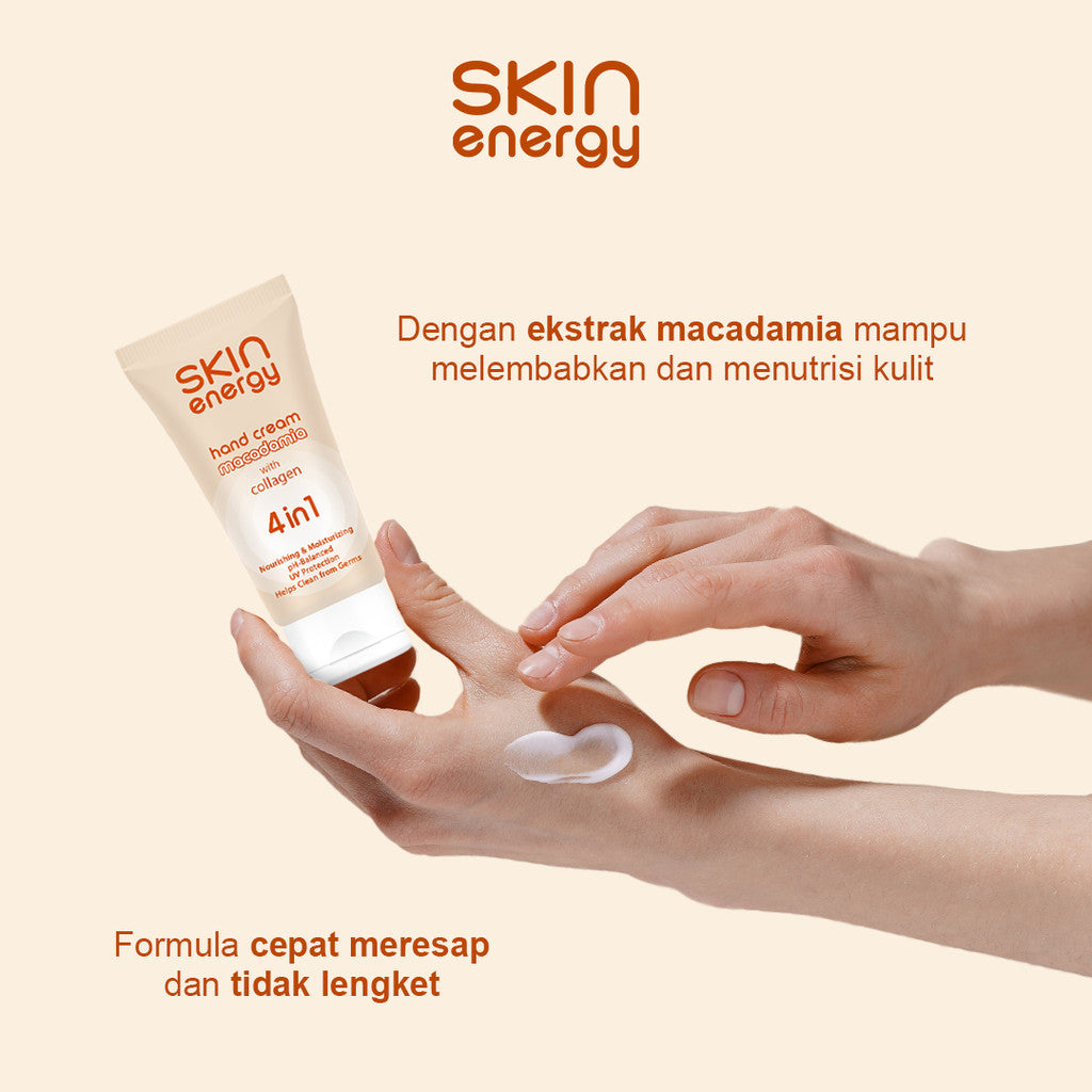 Makarizo Skin Energy Hand Cream Macadamia 4in1 30mL
