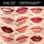 [SPECIAL 11.11] MAKE OVER Gorgeous Lips Bundle : Glazed Lock Lip Pigment + Color Stick Matte Crayon 105 Skye - NIKI Glazed Paket Ombre Lips Matte Crayon dan Lip Gloss LipCream Lipstick Tahan Lama Ringan