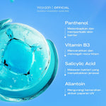 WARDAH UV Shield Acne Calming Sunscreen Moisturizer SPF 35 PA untuk komedo jerawat dan bekas jerawat kulit berminyak tekstur gel ringan mudah meresap Skincare