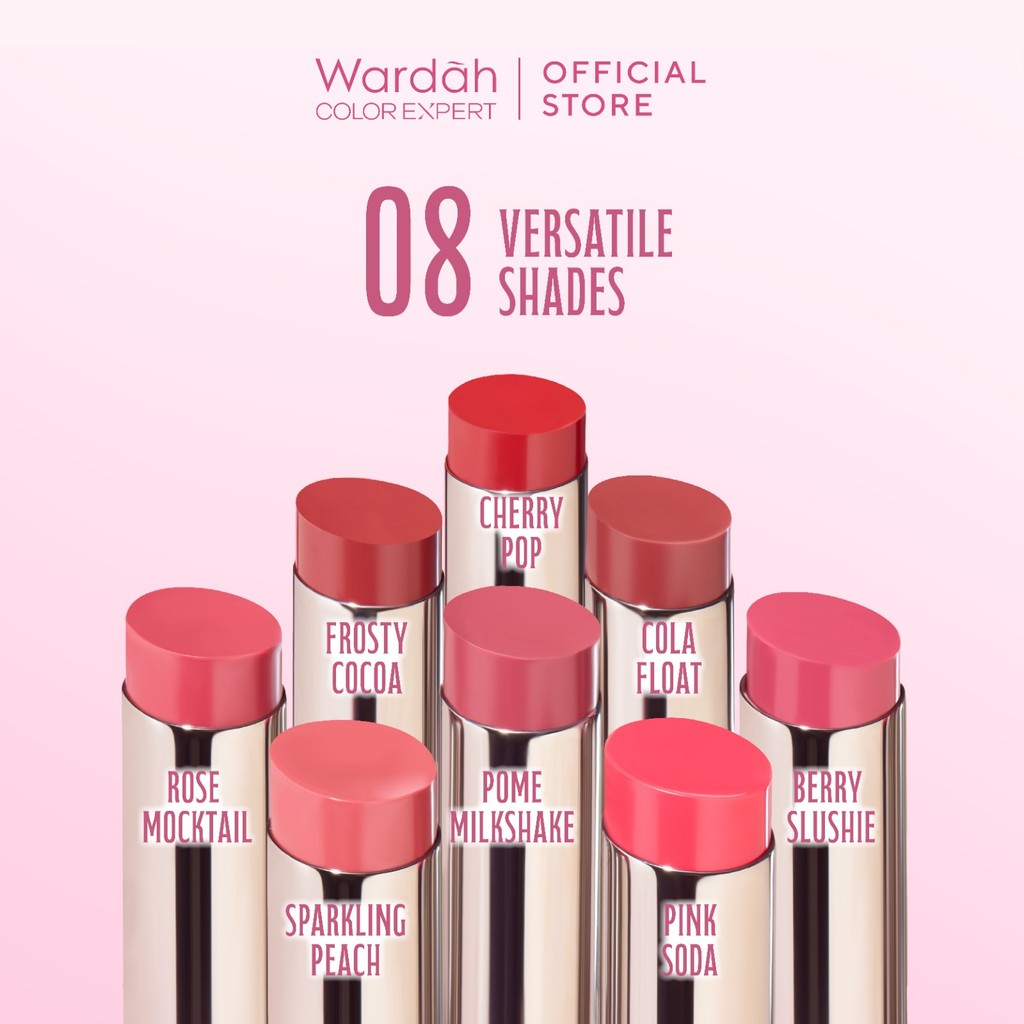 [FLASH SALE] NEW! WARDAH Glossicle Peptide Balm - Ombre Glossicle - Dilengkapi dengan Peptide & UV Filter - Memperkuat Lip Barrier - Hasil Akhir Bibir Lembab dan Glossy - Lip Balm -Lip Tint - Makeup - Natural Gloss - Glossy - Library