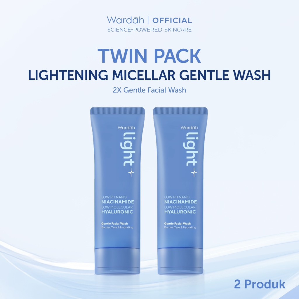 [Paket Hemat Isi 2] WARDAH Facial Wash Series - Skincare