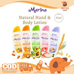 Marina Natural Hand and Body Lotion 75+19ml - Pelembab Perawatan Kulit Tubuh Ukuran Kecil