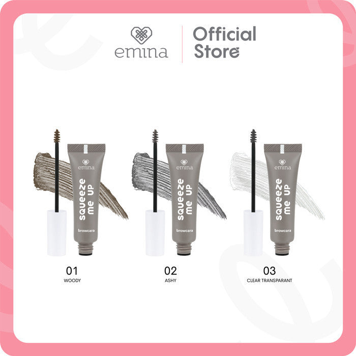 Emina Squeeze Me Up Browcara 8 g - Brow Mascara Water Resistant