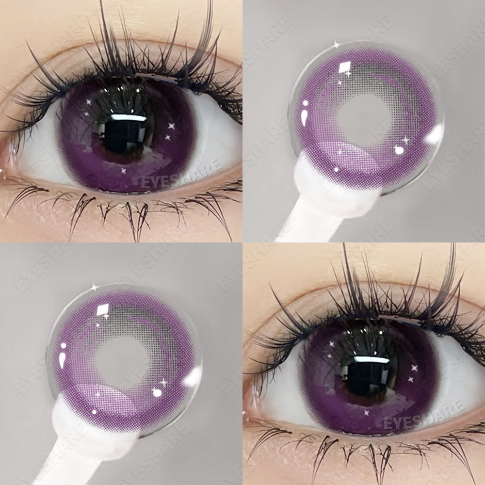 Eyeshare Softlens Cosplay Big Eyes 14.5mm Blue Pink Red 1 Pasang Softlens Mata Anime Halloween