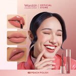 BEST SELLING! WARDAH Glasting Liquid Lip PINK POWER Lip Stain Lipgloss Lipstik Liptint Lip Matte Lipstick Lipcream Cleopatra Look Lip Cream Glossy Lip Longlasting Waterproof Tahan Lama Glaze Lip Makeup Two Tone Lip