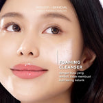 REFAL HADY'S FAVORITE WARDAH Brightening Crystal Secret NMF Amino AHA PHA Clarifying Foaming Cleanser 100 ml Skincare