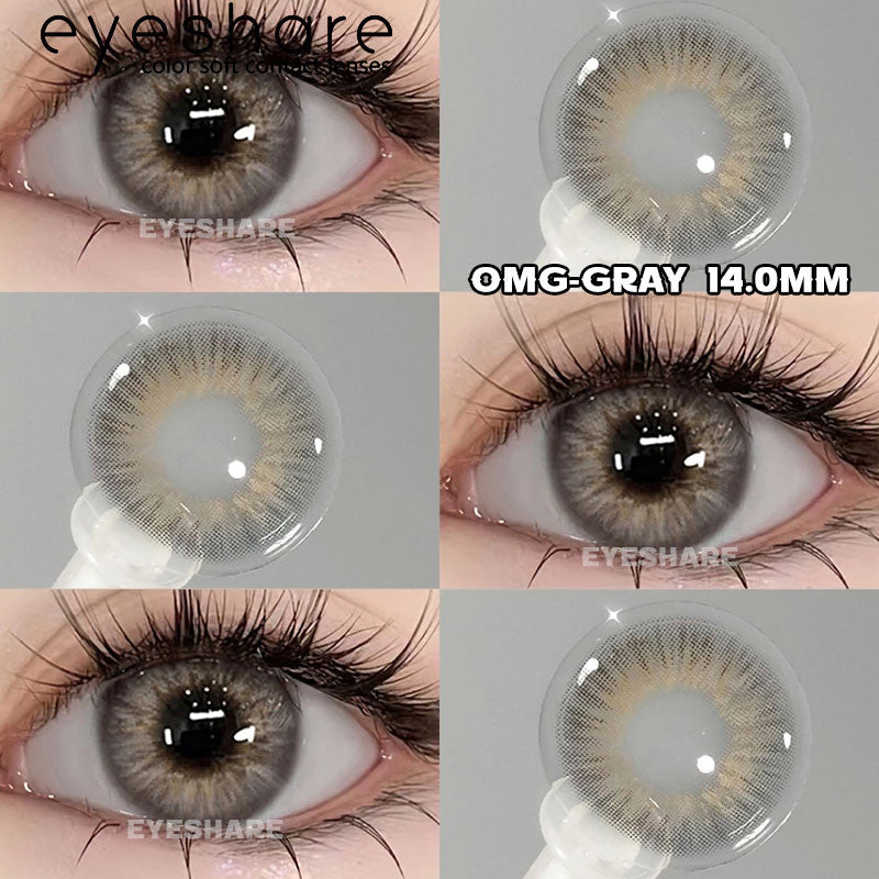 Eyeshare Softlens Minus 14.2MM PATTAYA BROWN Softlen Brown Lensa Kontak
