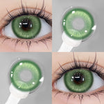 Eyeshare Softlens Cosplay Big Eyes 14.5mm Blue Pink Red 1 Pasang Softlens Mata Anime Halloween