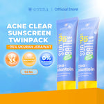 [SPECIAL 11.11] Emina Sunscreen All Series - Sun Battle Bright Glow SPF 35, Sun Battle SPF 50, Sunscreen UV Gel - Melindungi dari Sinar UV, Teruji In-Vivo, No-Whitecast, No-Comedogenic, Hydrating, Non-Acnegenic, Melembapkan, Mencerahkan, Cocok untuk Semua