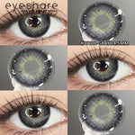 Eyeshare Softlens 14.2mm 1Pasang MELBOURNE Brown Lensa Kontak Mata Korea