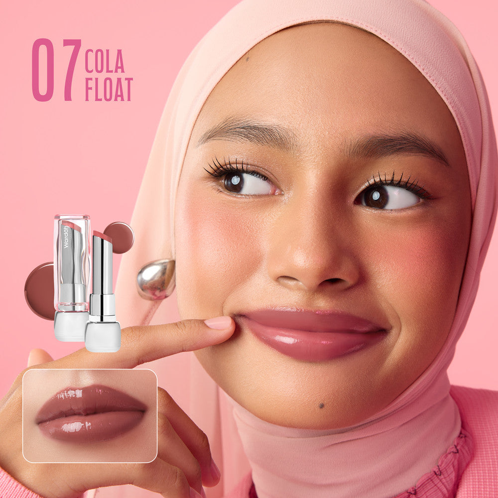 [FLASH SALE] NEW! WARDAH Glossicle Peptide Balm - Ombre Glossicle - Dilengkapi dengan Peptide & UV Filter - Memperkuat Lip Barrier - Hasil Akhir Bibir Lembab dan Glossy - Lip Balm -Lip Tint - Makeup - Natural Gloss - Glossy - Library