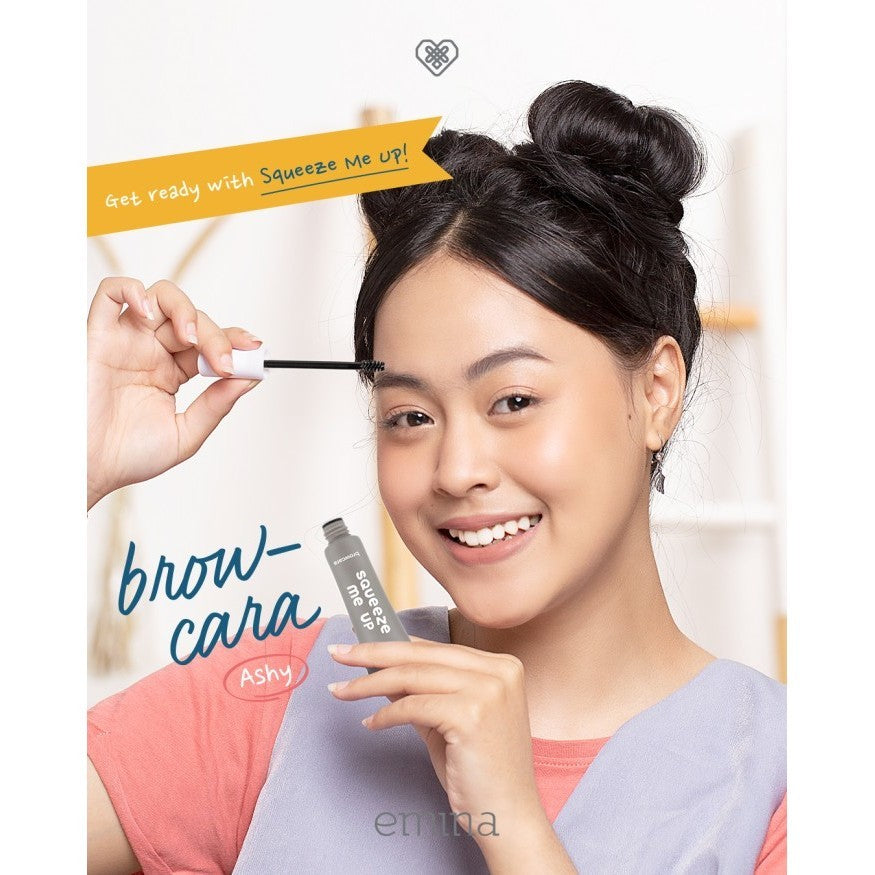 Emina Squeeze Me Up Browcara 8 g - Brow Mascara Water Resistant