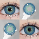 Eyeshare Softlens Cosplay Big Eyes 14.5mm Blue Pink Red 1 Pasang Softlens Mata Anime Halloween