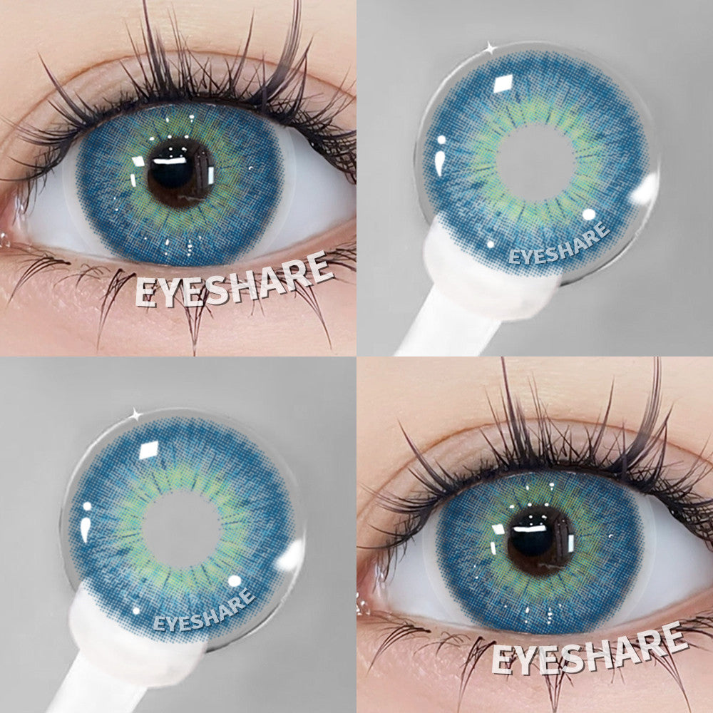 Eyeshare Softlens Cosplay Big Eyes 14.5mm Blue Pink Red 1 Pasang Softlens Mata Anime Halloween