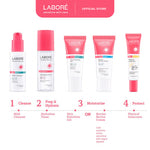 Labore Physical Sunscreen SPF 50 PA ++++  Bundle Twinpack (2 x 30 ml) - Sunscreen Wajah  Non-Comedogenic untuk Kulit Sensitive, Perlindungan dari Sinar UVA dan UVB