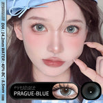 Eyeshare Softlens Purple Gray Brown 14.2mm 1Pasang Lensa Kontak Soft Softlen Cosplay