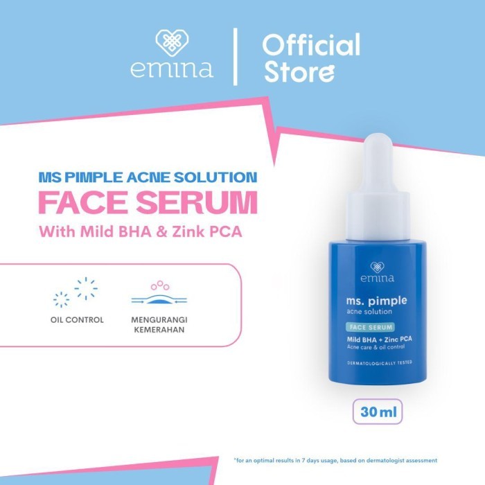 Emina Best Duo Lawan Jerawat - Serum dan Sunscreen Lawan Jerawat