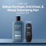 Kahf Deodorant Roll On Antiperspirant 45 ml - Deodoran Deo Pria Anti Iritasi, Bebas Bau, Tahan Keringat, Wangi Seharian - Suitable for Daily Use