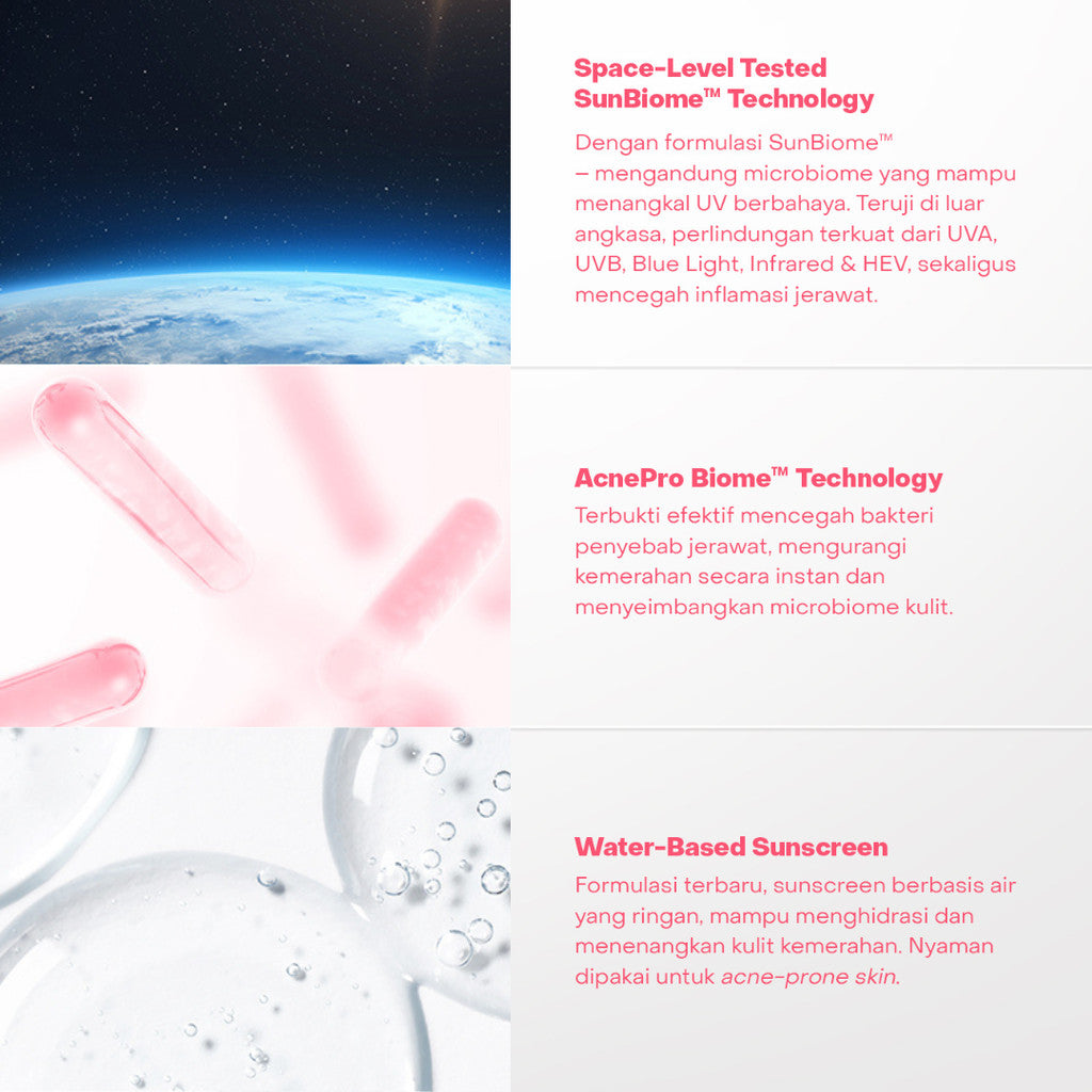 [Creator Picks] [Best Sunscreen by US Dermatologist] Labore Acne Oil Correct Physical Sunscreen SPF50 PA 40ml - Acne-Sunscreen Pertama Perlindungan Terkuat dari Sinar UVA UVB - 40ml