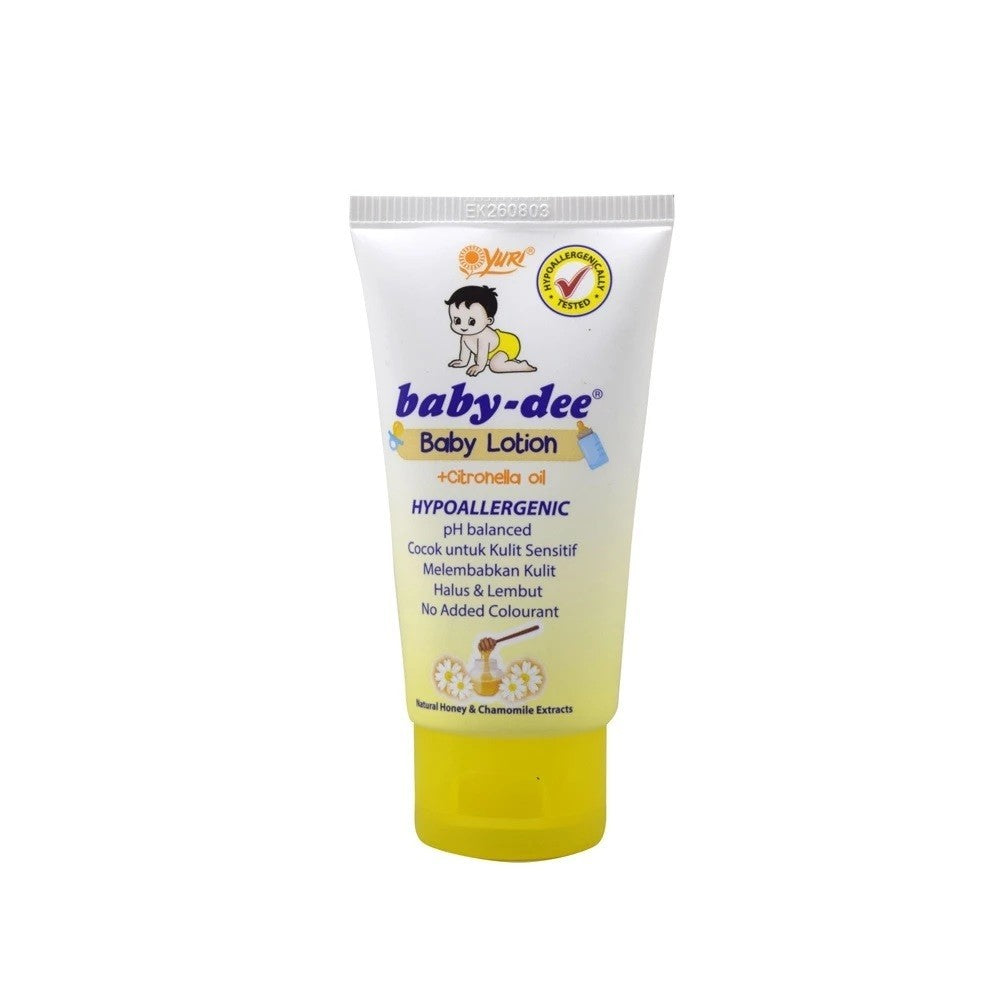 Yuri Dee Dee Baby Lotion 50g - Krim Losion Pelembab Anak dan Bayi