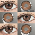 Eyeshare Softlens 14.2mm 1Pasang MELBOURNE Brown Lensa Kontak Mata Korea