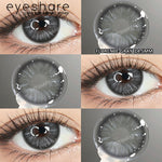 Eyeshare Softlens 14.2mm 1Pasang MELBOURNE Brown Lensa Kontak Mata Korea