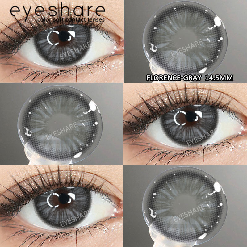 Eyeshare Softlens 14.2mm 1Pasang MELBOURNE Brown Lensa Kontak Mata Korea