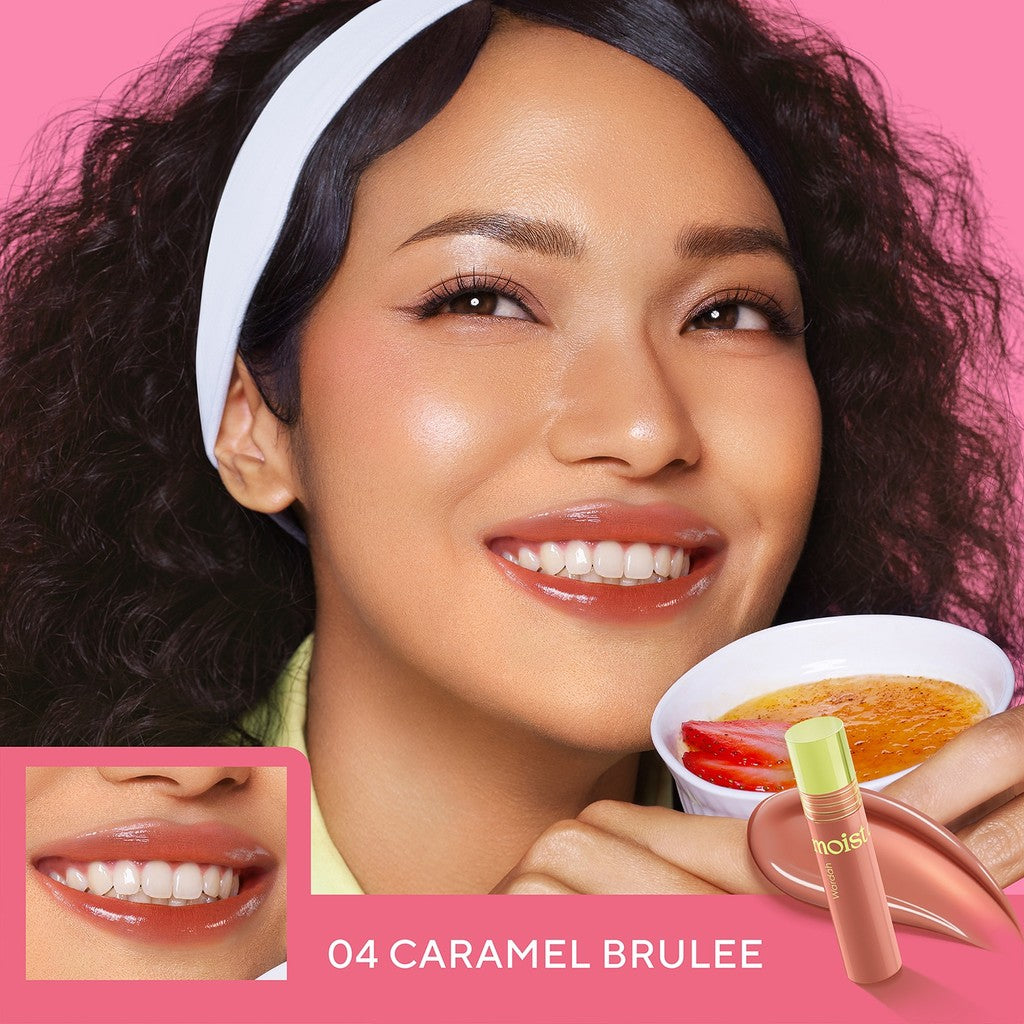 [LIP TINT ANTI PANAS DALAM] WARDAH Moist Dew Tint 3 g - Bibir Lembab - Tahan 24 Jam - Liptint Lip Stain Lipgloss Lip Matte Lipstik Lip Cream - Liptin Anak Sekolah - Glossy Longlasting Waterproof-Makeup