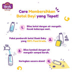 SLEEK Baby Bottle Nipple & Accessories Cleanser 150ml Pencuci Botol / Dot / Perlengkapan Bayi
