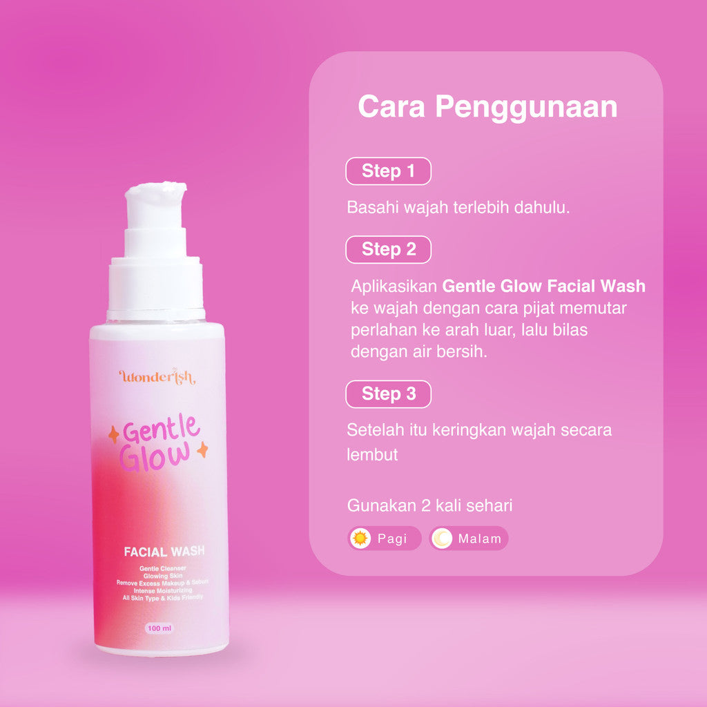Wonderish Facial Wash - Sabun Cuci Muka Wonderish By Irish Bella
