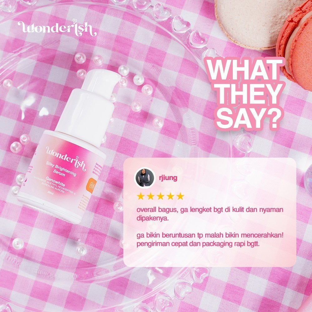 Bundling Wonderish - Serum + Facial Wash Ultimate Brightening Combo by Irish Bella