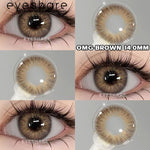 Eyeshare Softlens Minus 14.2MM PATTAYA BROWN Softlen Brown Lensa Kontak