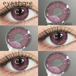 Eyeshare Softlens 14.2mm 1Pasang MELBOURNE Brown Lensa Kontak Mata Korea