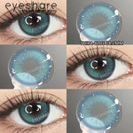 Eyeshare Softlens 14.2mm 1Pasang MELBOURNE Brown Lensa Kontak Mata Korea