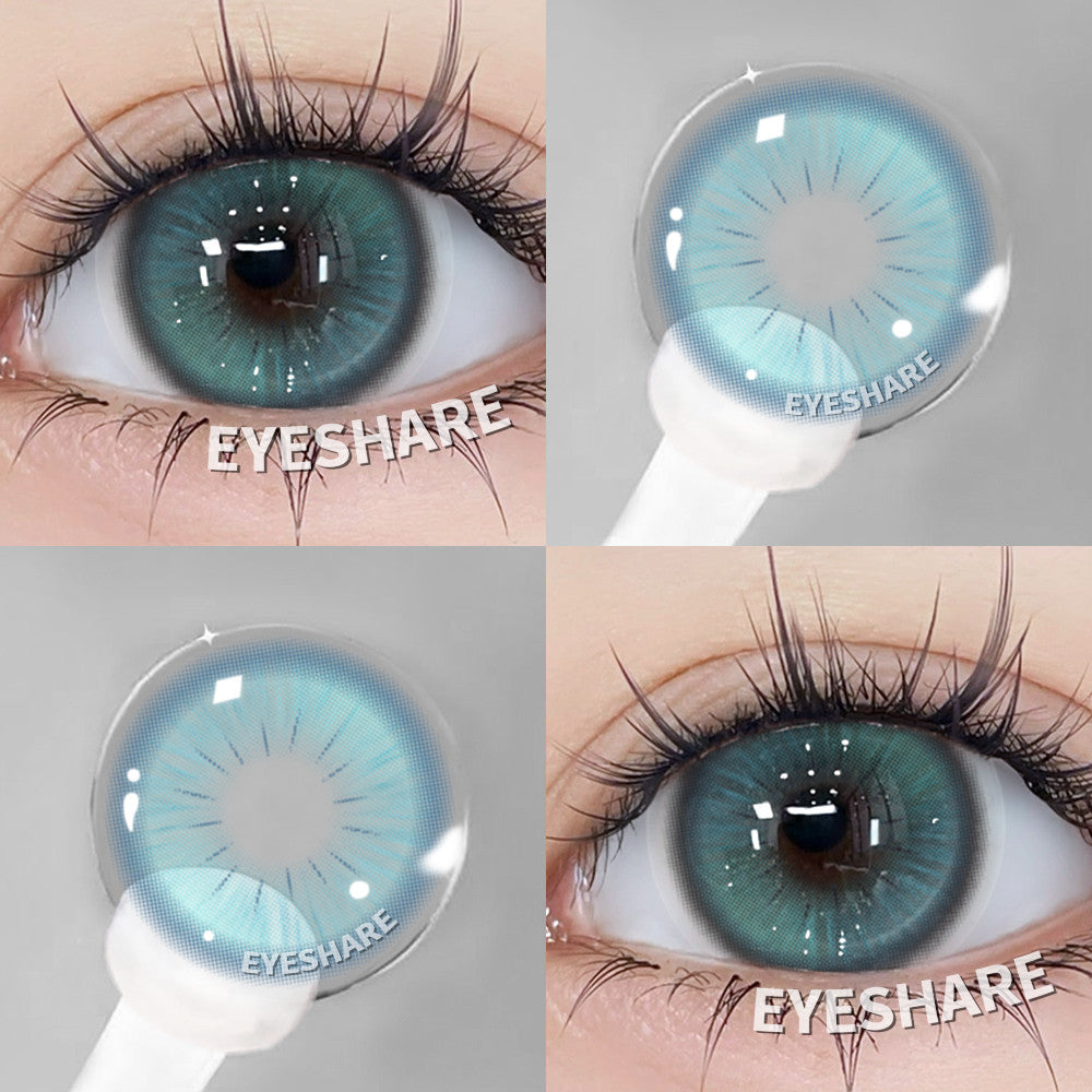 Eyeshare Softlens Cosplay Big Eyes 14.5mm Blue Pink Red 1 Pasang Softlens Mata Anime Halloween