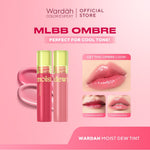 [LIP TINT ANTI PANAS DALAM] WARDAH Moist Dew Tint 3 g - Bibir Lembab - Tahan 24 Jam - Liptint Lip Stain Lipgloss Lip Matte Lipstik Lip Cream - Liptin Anak Sekolah - Glossy Longlasting Waterproof-Makeup