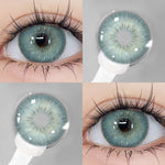Eyeshare Softlens Purple Gray Brown 14.2mm 1Pasang Lensa Kontak Soft Softlen Cosplay