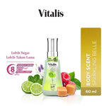 VITALIS  PARFUM BODY scent 60ML Eau de Cologne / Toilette Perfume 120ml - Parfum Spray Wanita