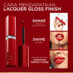 [BARU] L'Oreal Paris Infaillible Laque Resistance - Lip Cream Glossy Pigmented Nyaman Lipstik Transferproof Longlasting hingga 16 Jam