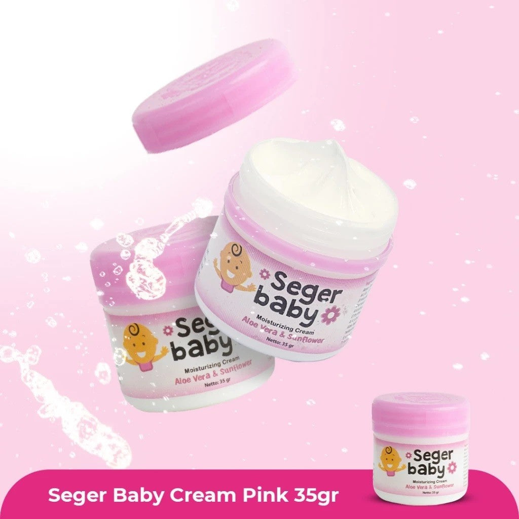 SEGER SNOW Baby Cream Moisturizer 35g - Krim Pelembab Kulit Bayi